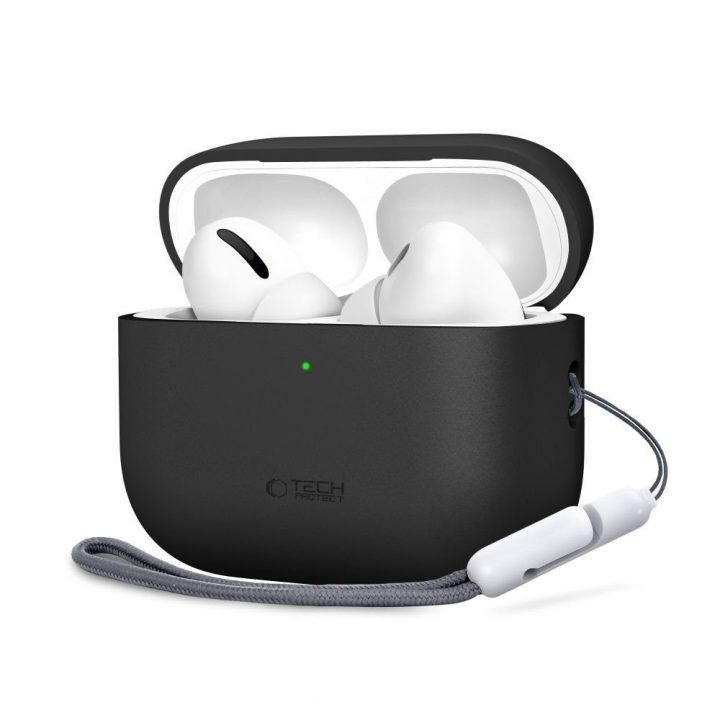 Dėklas silikoninis juodas AirPods Pro 3