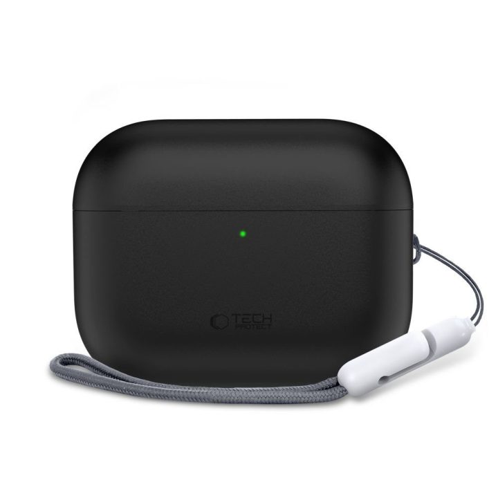 Dėklas silikoninis juodas AirPods Pro 3