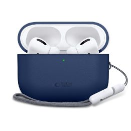Dėklas AirPods Pro 3 tamsiai mėlynas Silicone Case