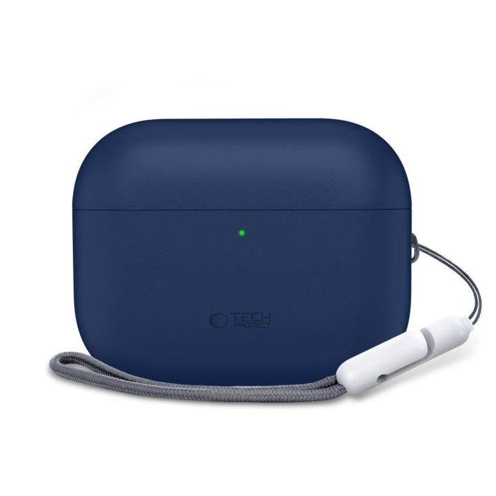 Dėklas AirPods Pro 3 tamsiai mėlynas Silicone Case