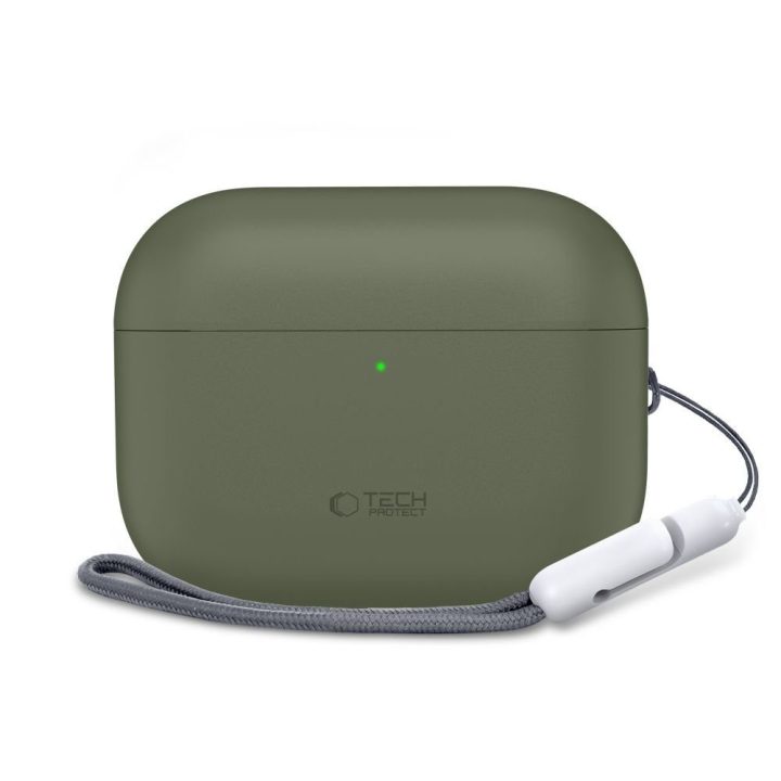 Dėklas silikoninis žalias AirPods Pro 3