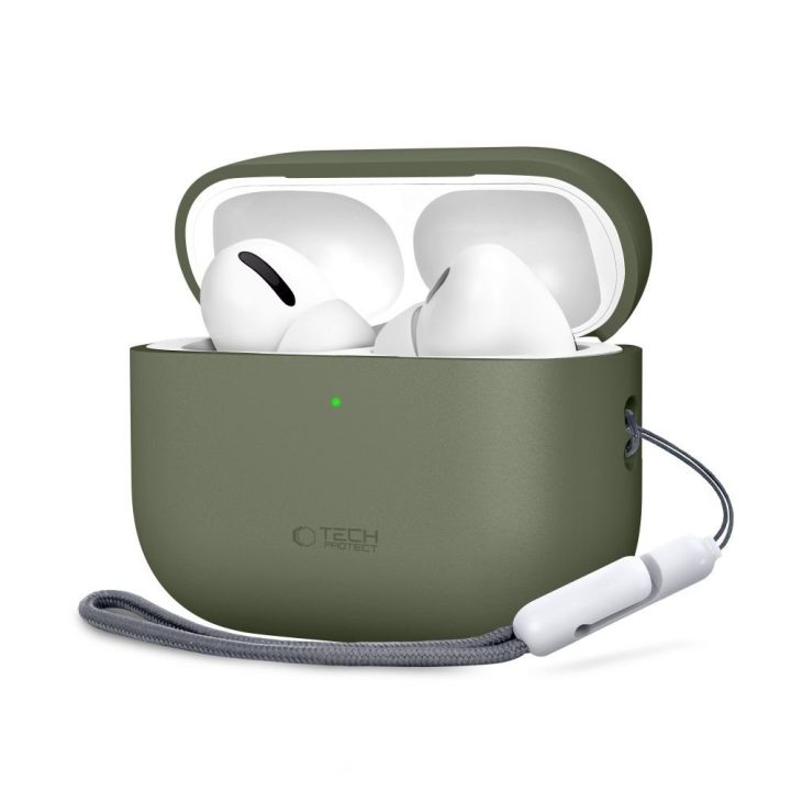 Dėklas silikoninis žalias AirPods Pro 3