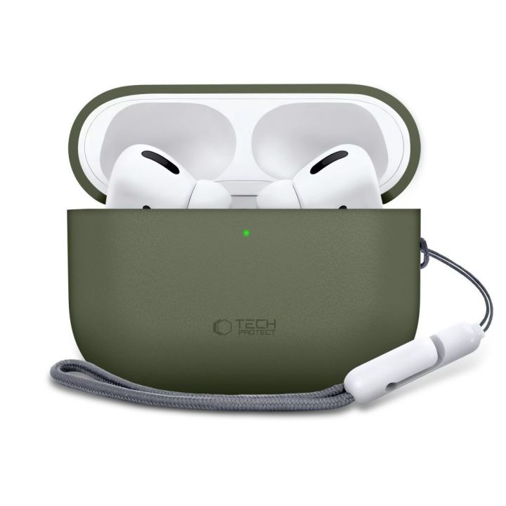 Dėklas silikoninis žalias AirPods Pro 3