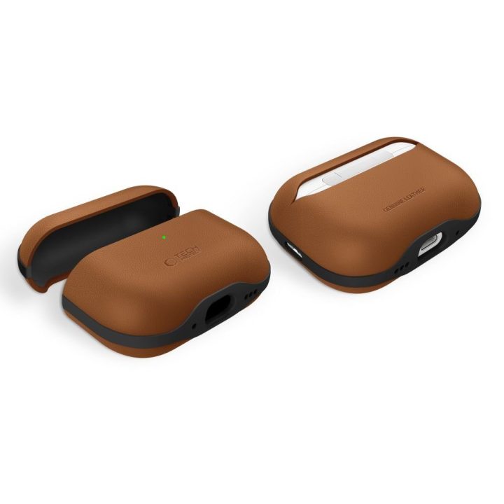 Dėklas AirPods Pro 3 rudas NaturalFit