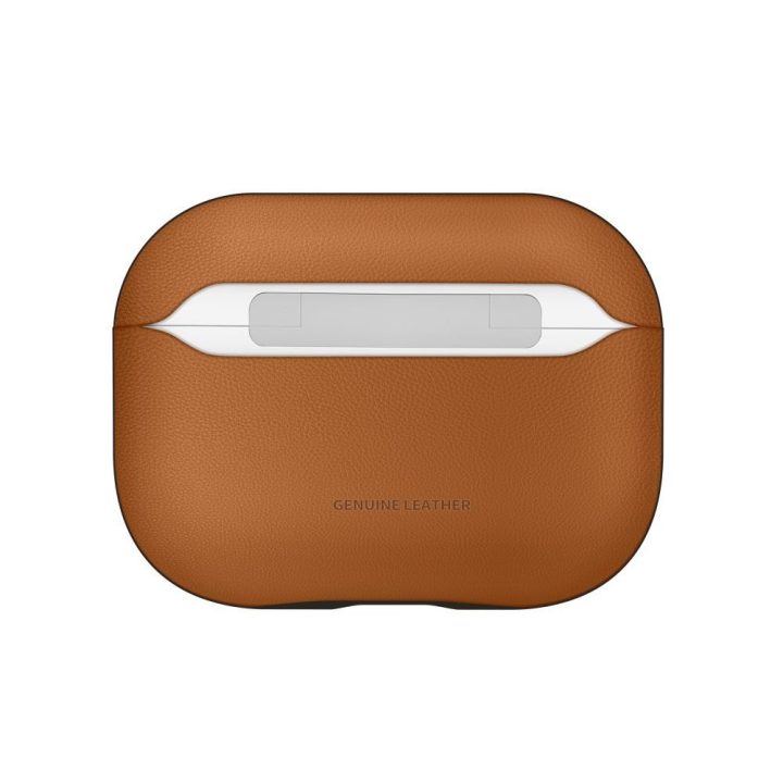 Dėklas AirPods Pro 3 rudas NaturalFit