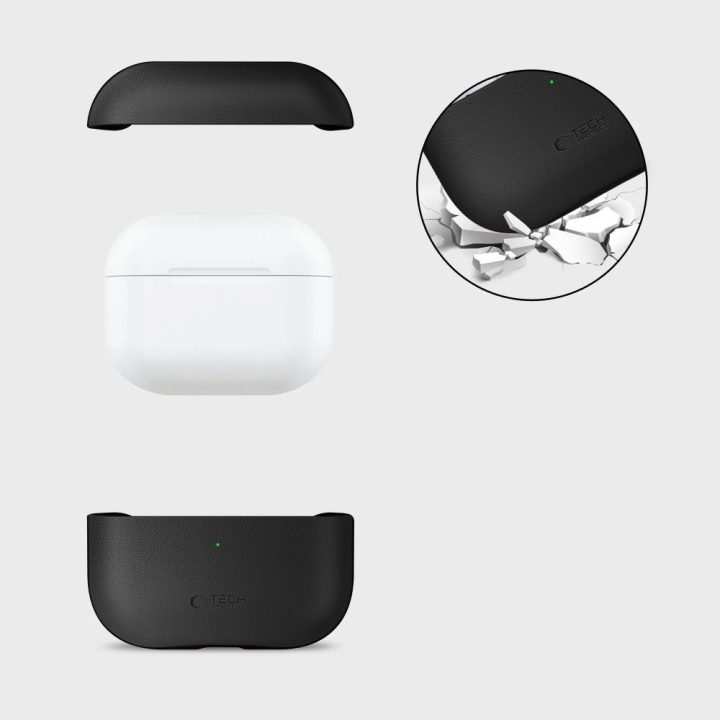 Dėklas AirPods Pro 3 juodas NaturalFit