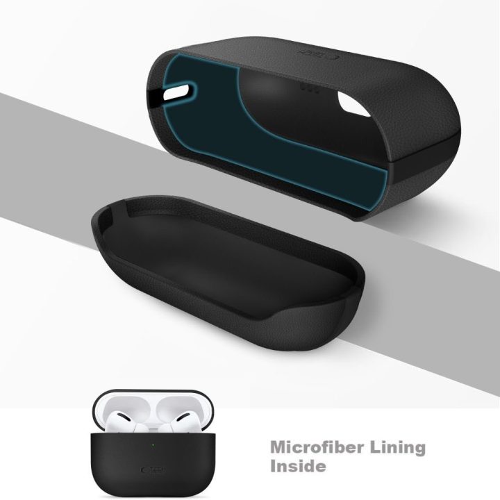 Dėklas AirPods Pro 3 juodas NaturalFit