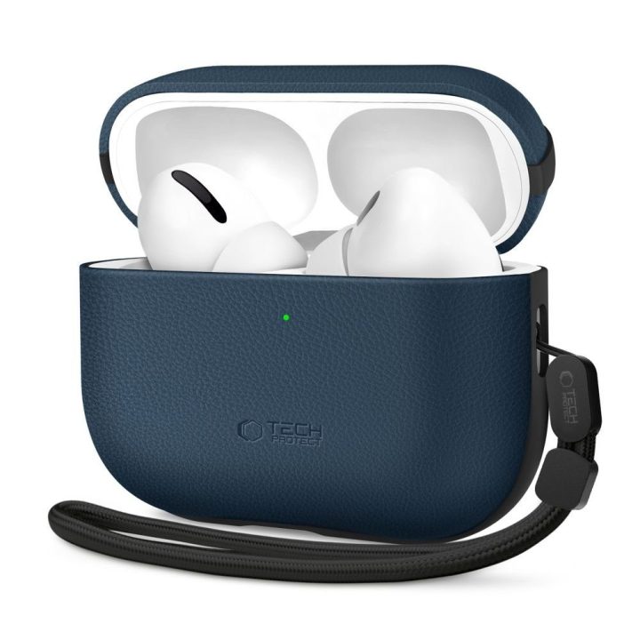 Dėklas AirPods Pro 3 tamsiai mėlynas NaturalFit
