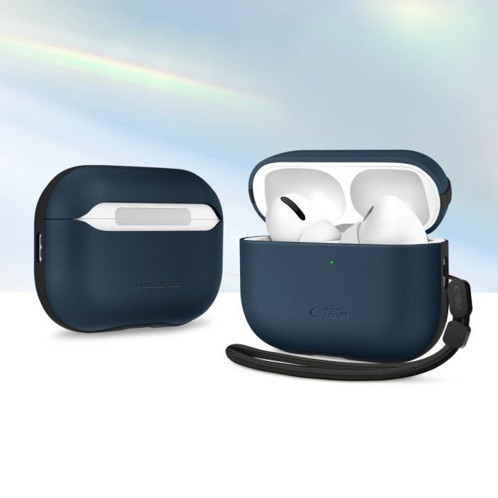 Dėklas AirPods Pro 3 tamsiai mėlynas NaturalFit