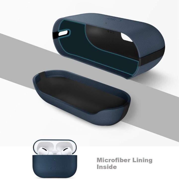 Dėklas AirPods Pro 3 tamsiai mėlynas NaturalFit