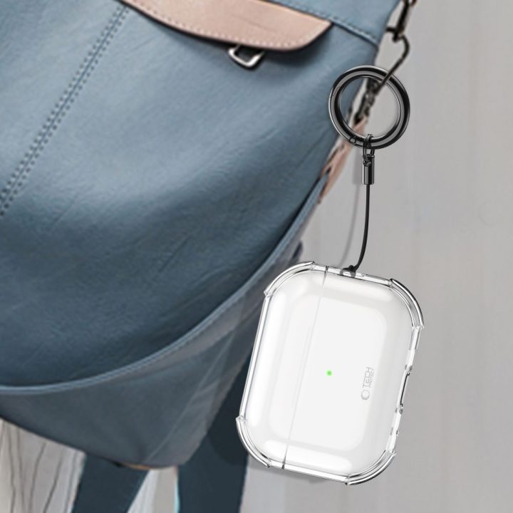 Dėklas skaidrus AirPods Pro 3 Bounce Case