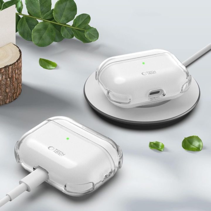 Dėklas skaidrus AirPods Pro 3 Bounce Case