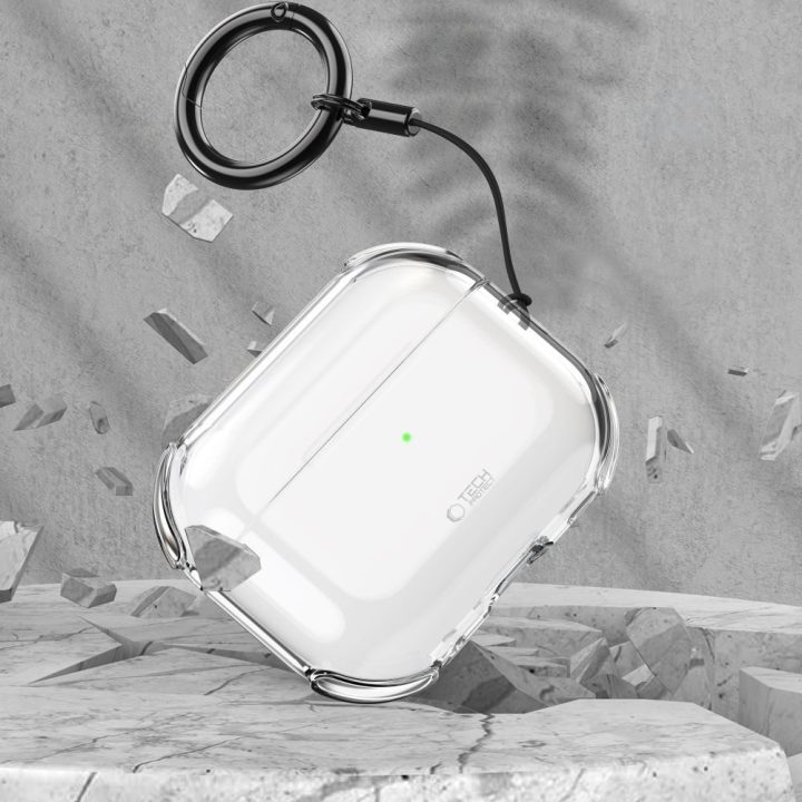 Dėklas skaidrus AirPods Pro 3 Bounce Case