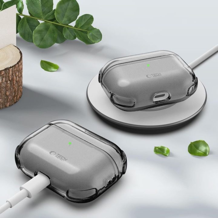 Dėklas AirPods Pro 3 permatomas Bounce
