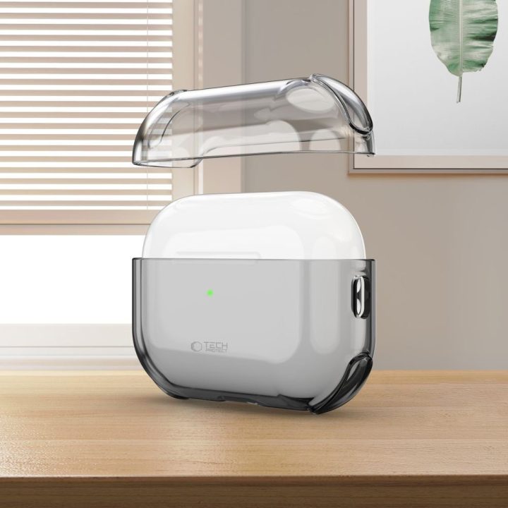 Dėklas AirPods Pro 3 permatomas Bounce