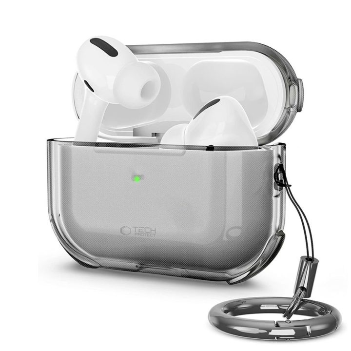 Dėklas AirPods Pro 3 permatomas Bounce