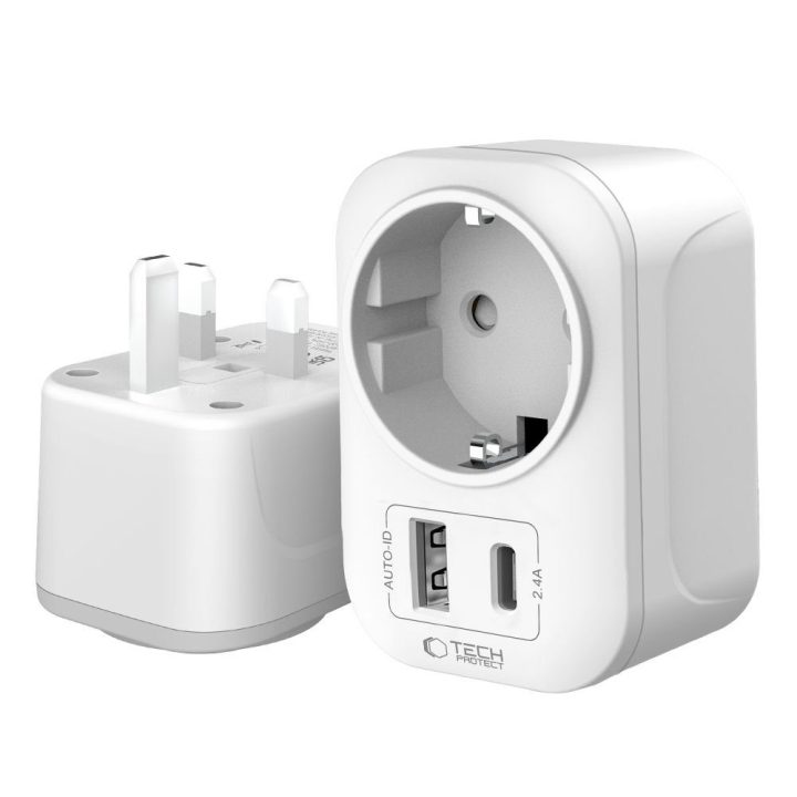 Adapteris USB baltas TA100