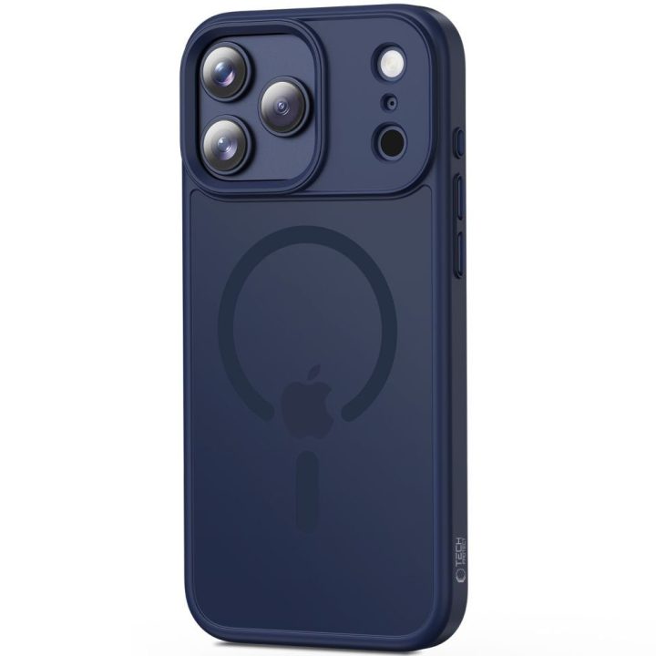 iPhone 17 Pro dėklas tamsiai mėlynas MagMat