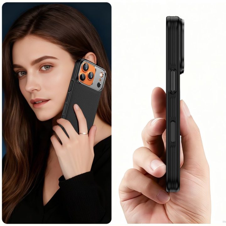 iPhone 17 Pro Max dėklas su MagSafe Kevlar Aramid
