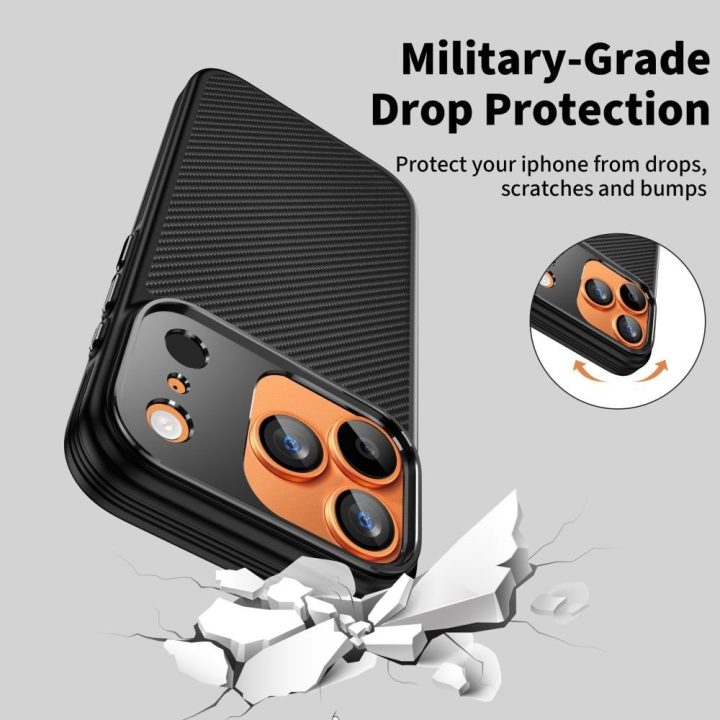 iPhone 17 Pro Max dėklas su MagSafe Kevlar Aramid