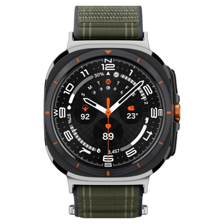 Dirželis Samsung Galaxy Watch Ultra 47 mm žalias Spigen