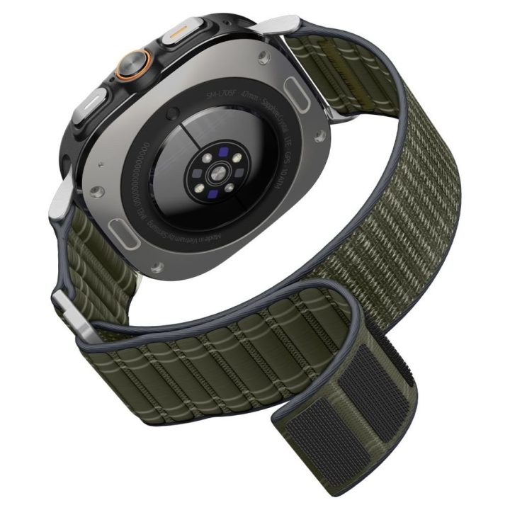 Dirželis Samsung Galaxy Watch Ultra 47 mm žalias Spigen