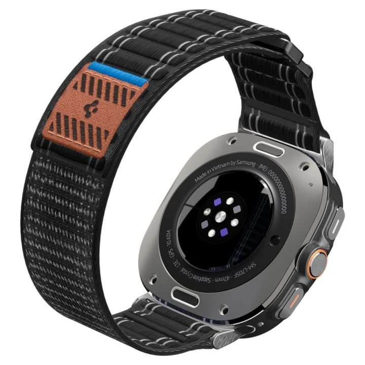 Dirželis laikrodžiui Samsung Galaxy Watch Ultra 47 mm juodas Spigen