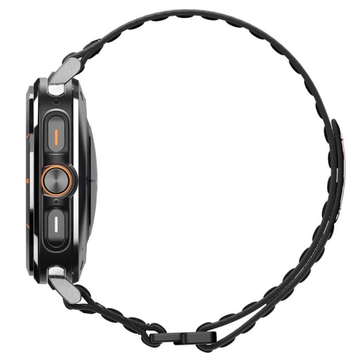 Dirželis laikrodžiui Samsung Galaxy Watch Ultra 47 mm juodas Spigen