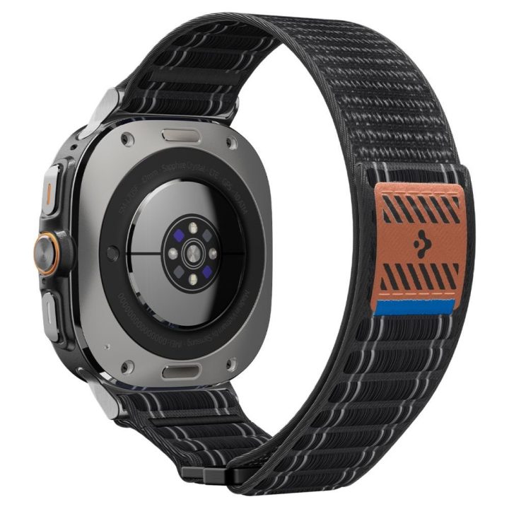 Dirželis laikrodžiui Samsung Galaxy Watch Ultra 47 mm juodas Spigen