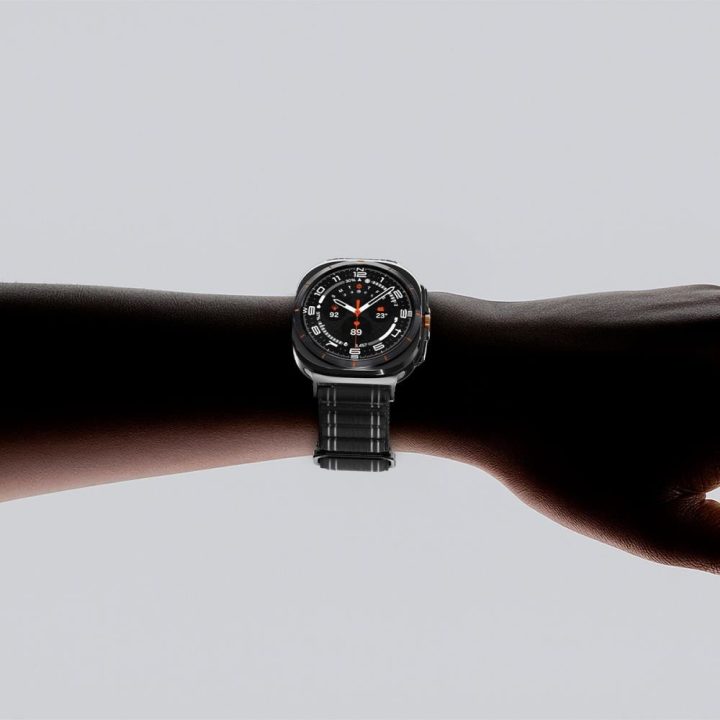 Dirželis laikrodžiui Samsung Galaxy Watch Ultra 47 mm juodas Spigen