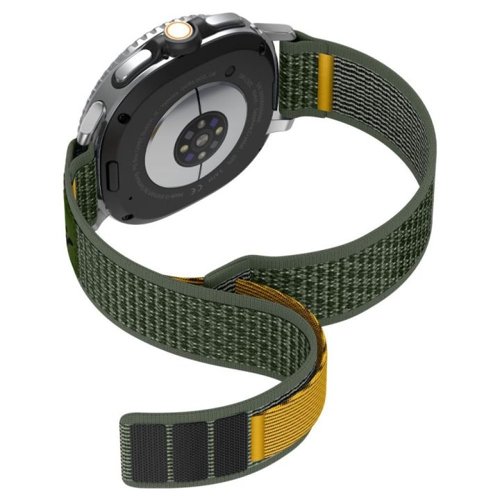 Dirželis Samsung Galaxy Watch 40/44/46 mm žalias Spigen