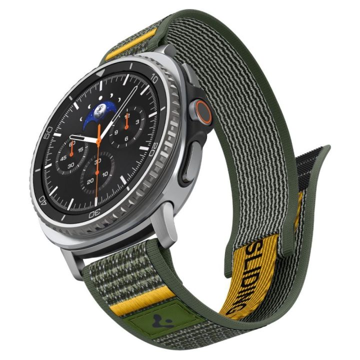 Dirželis Samsung Galaxy Watch 40/44/46 mm žalias Spigen