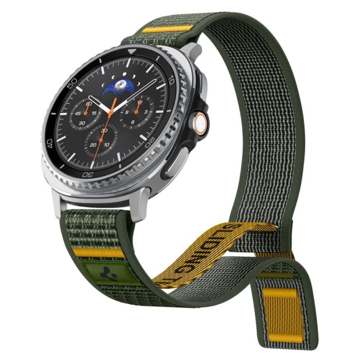 Dirželis Samsung Galaxy Watch 40/44/46 mm žalias Spigen