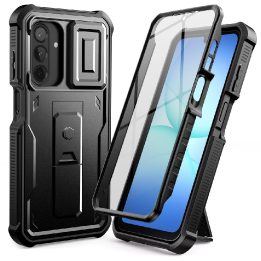 Samsung Galaxy A17 telefono dėklas juodas Kevlar Cam+
