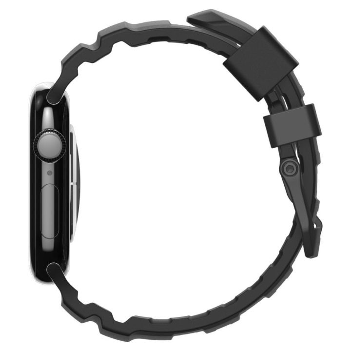 Dirželis Apple Watch 44 / 45 / 46 / 49 mm juodas Spigen