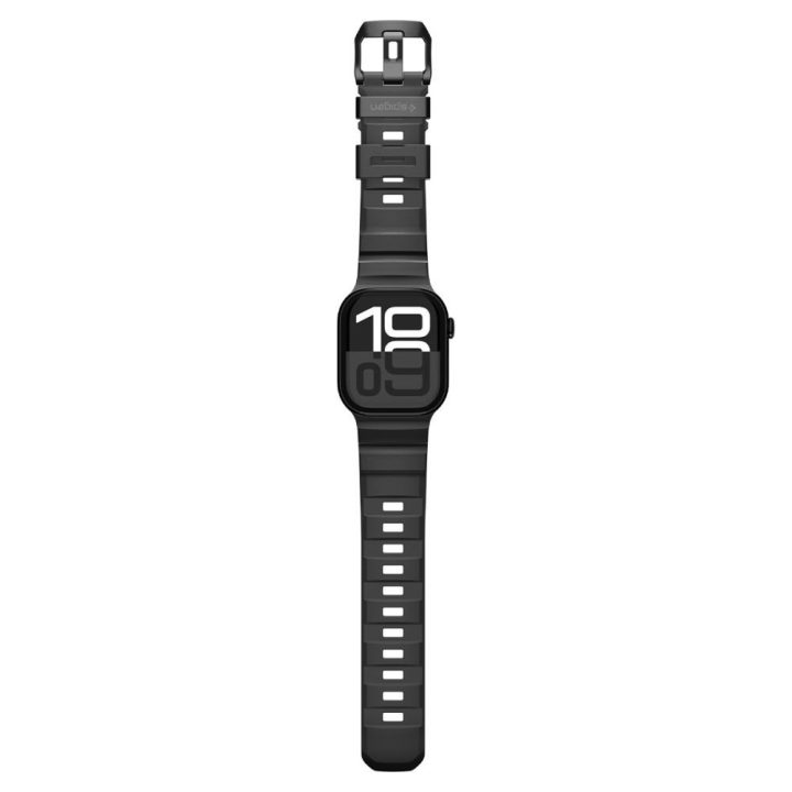 Dirželis Apple Watch 44 / 45 / 46 / 49 mm juodas Spigen