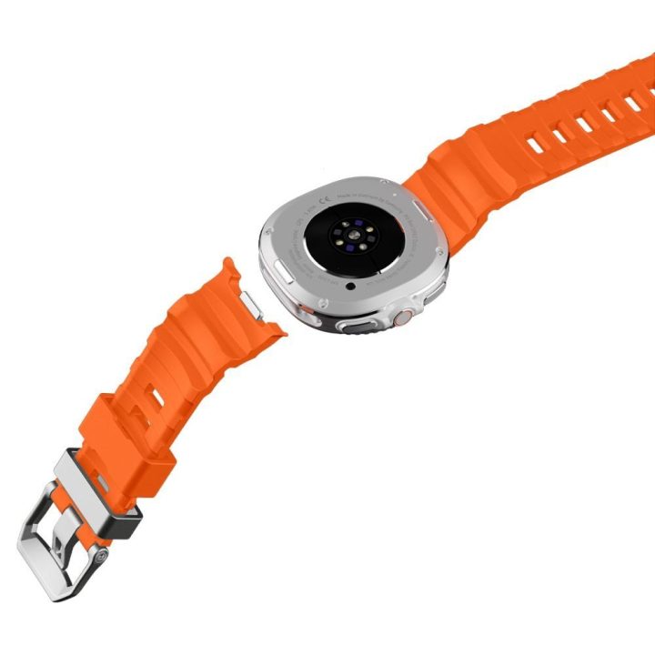 Dirželis Samsung Galaxy Watch 40/44/46 mm oranžinis Spigen