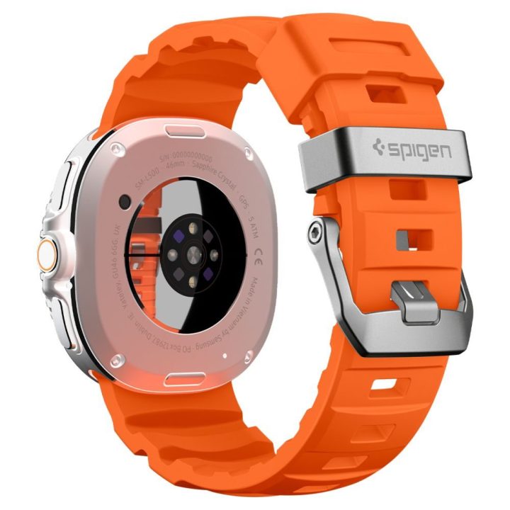 Dirželis Samsung Galaxy Watch 40/44/46 mm oranžinis Spigen
