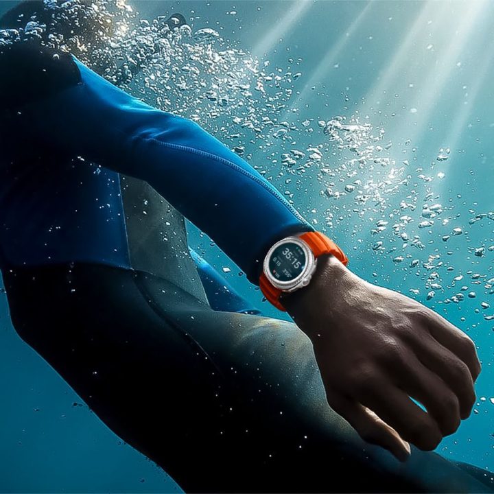 Dirželis Samsung Galaxy Watch 40/44/46 mm oranžinis Spigen