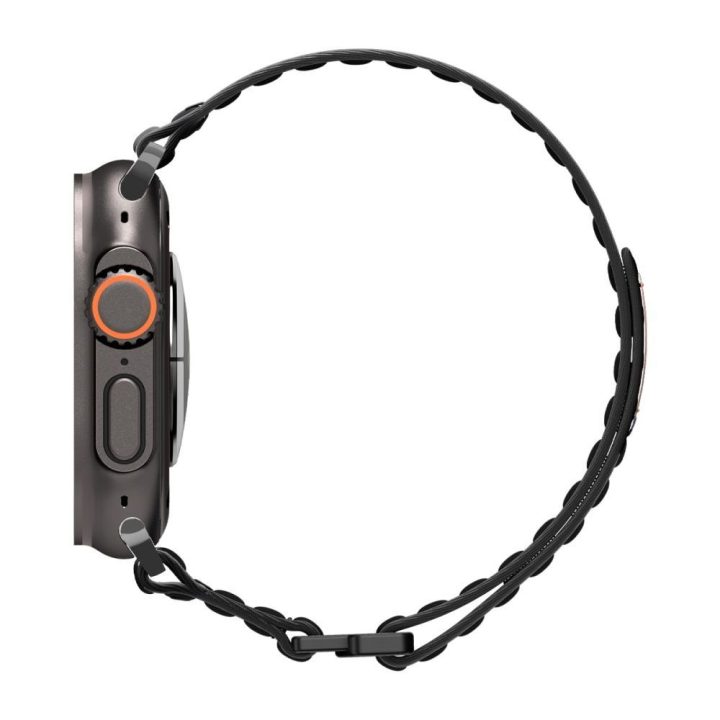 Dirželis Apple Watch 44 / 45 / 46 / 49 mm juodas Spigen