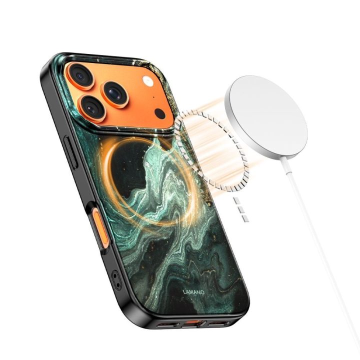 iPhone 17 Pro dėklas MagSafe Lamano
