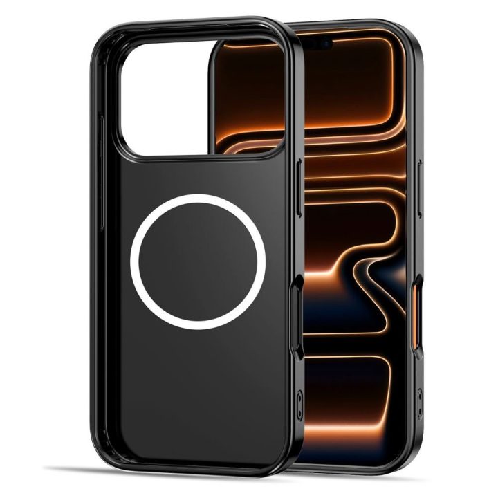 iPhone 17 Pro dėklas rudas violetinis Lamano