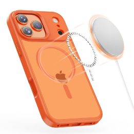 iPhone 17 Pro dėklas oranžinis MagMat