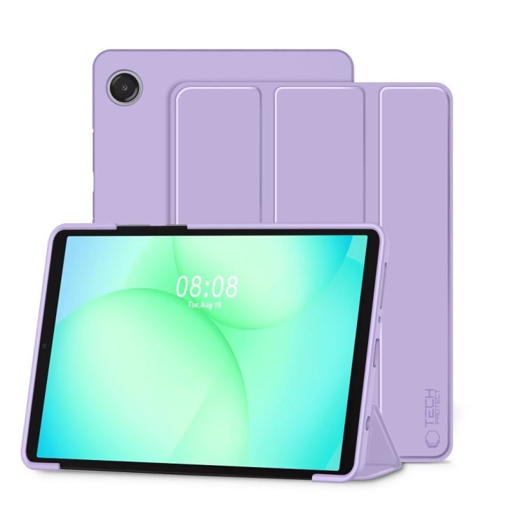 Samsung Galaxy Tab A9 / A11 8.7 dėklas violetinis TechProtect
