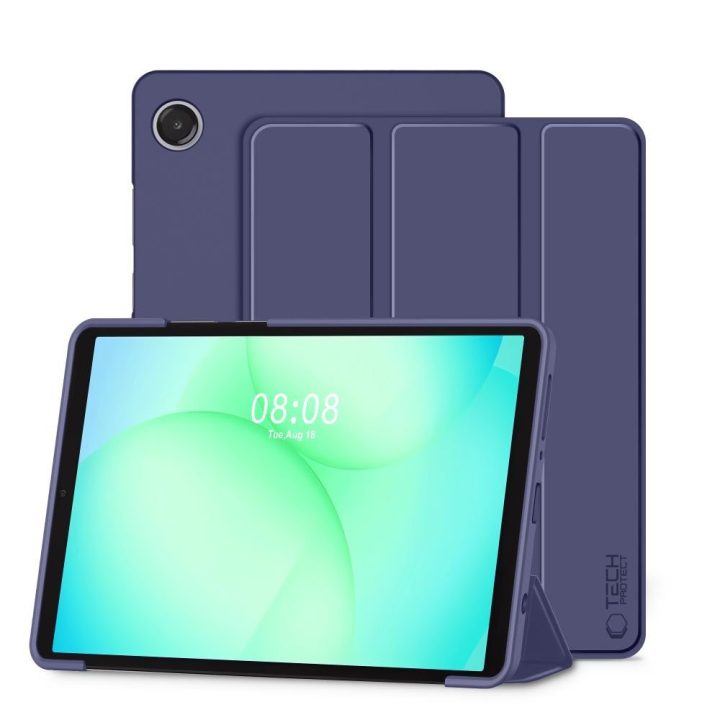 Samsung Galaxy Tab A9 / A11 8.7 dėklas navy blue TechProtect