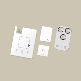 iPhone 17 Pro kameros stikliukas sidabrinis Camfull