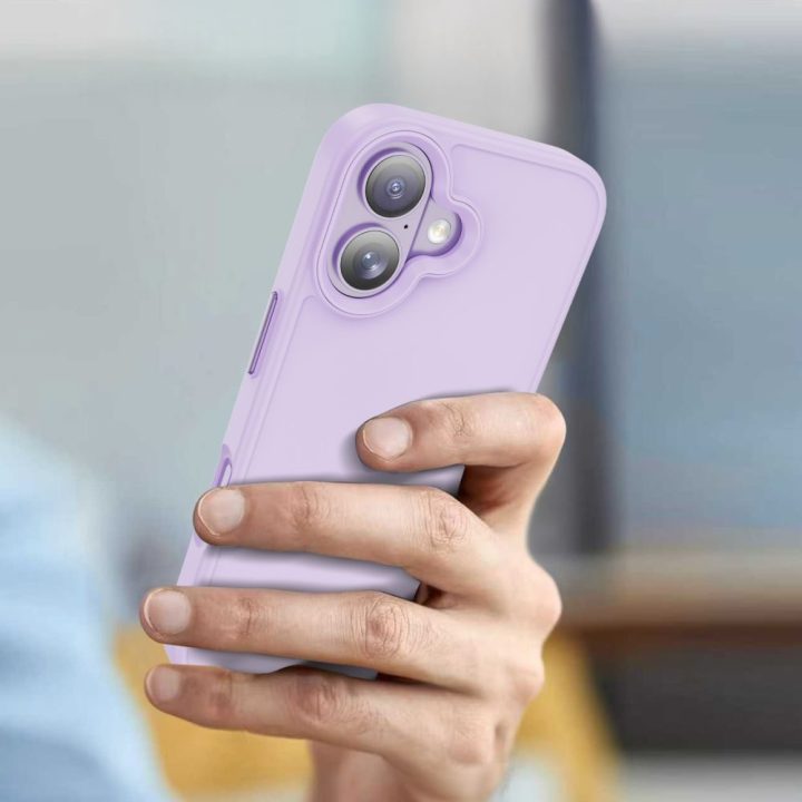 iPhone 17 telefono dėklas violetinis MagMat