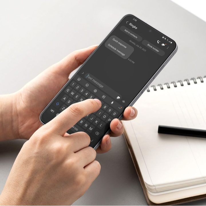 Samsung Galaxy S25 grūdintas stiklas 2 vnt. Ringke