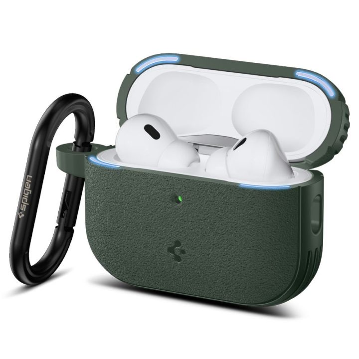 AirPods Pro 3 dėklas žalias Spigen