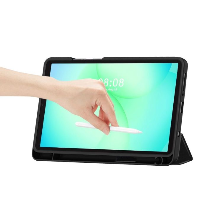Dėklas planšetei Samsung Galaxy Tab A9 / A11 8.7 juodas SC Pen
